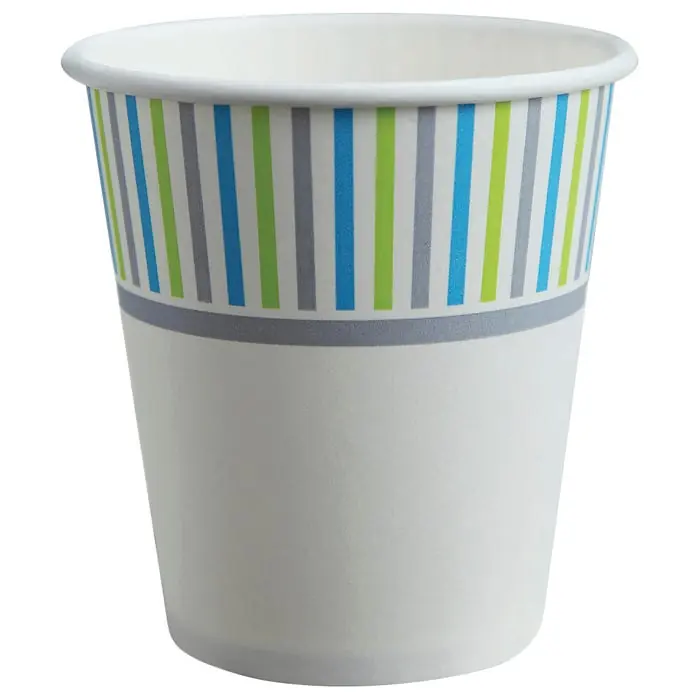 Shop Now Genuine Joe Hot Cup -- Paper Cup, Hot, 8 oz., 3-1/2"Wx7-1/10"Lx10-2/5"H, 50/PK, AST